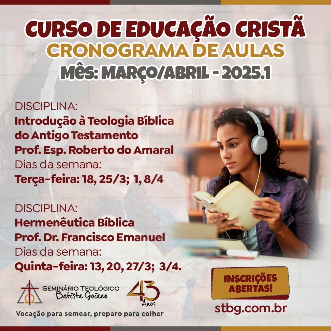 curso de educação cristã